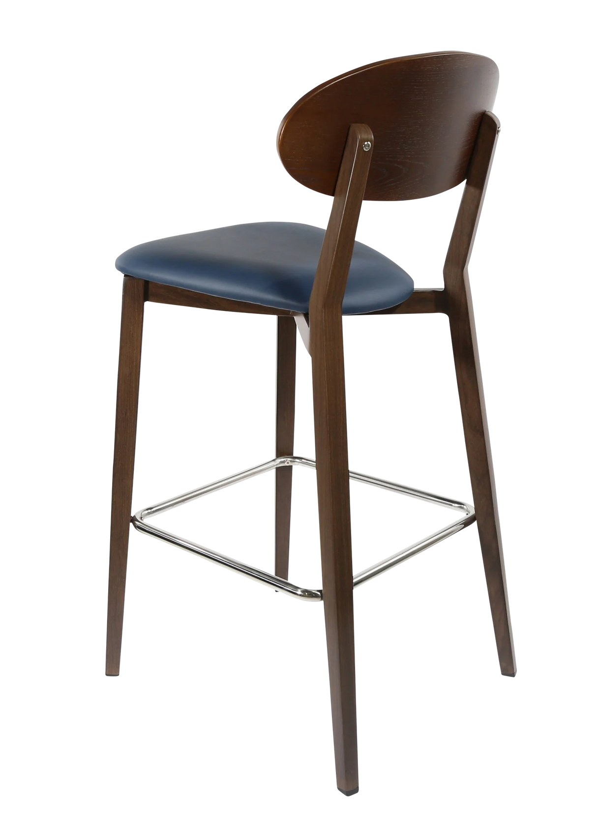 FL Atlanta Upholstered Seat Aluminium Frame Hospitality Barstool