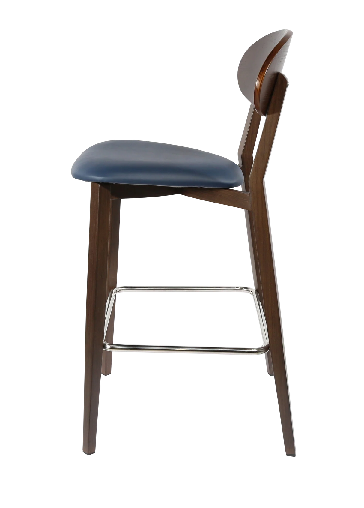 FL Atlanta Upholstered Seat Aluminium Frame Hospitality Barstool