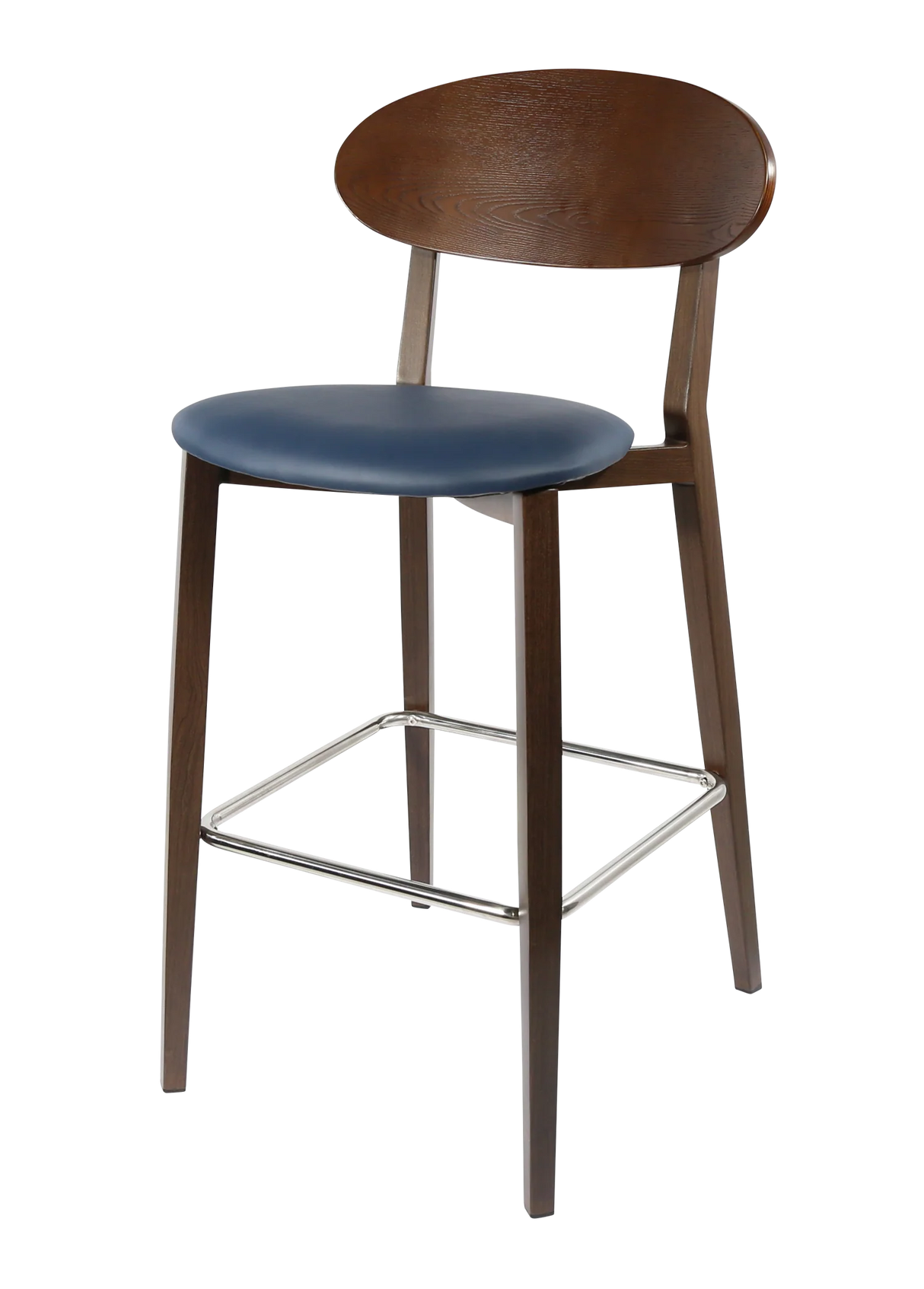 FL Atlanta Upholstered Seat Aluminium Frame Hospitality Barstool
