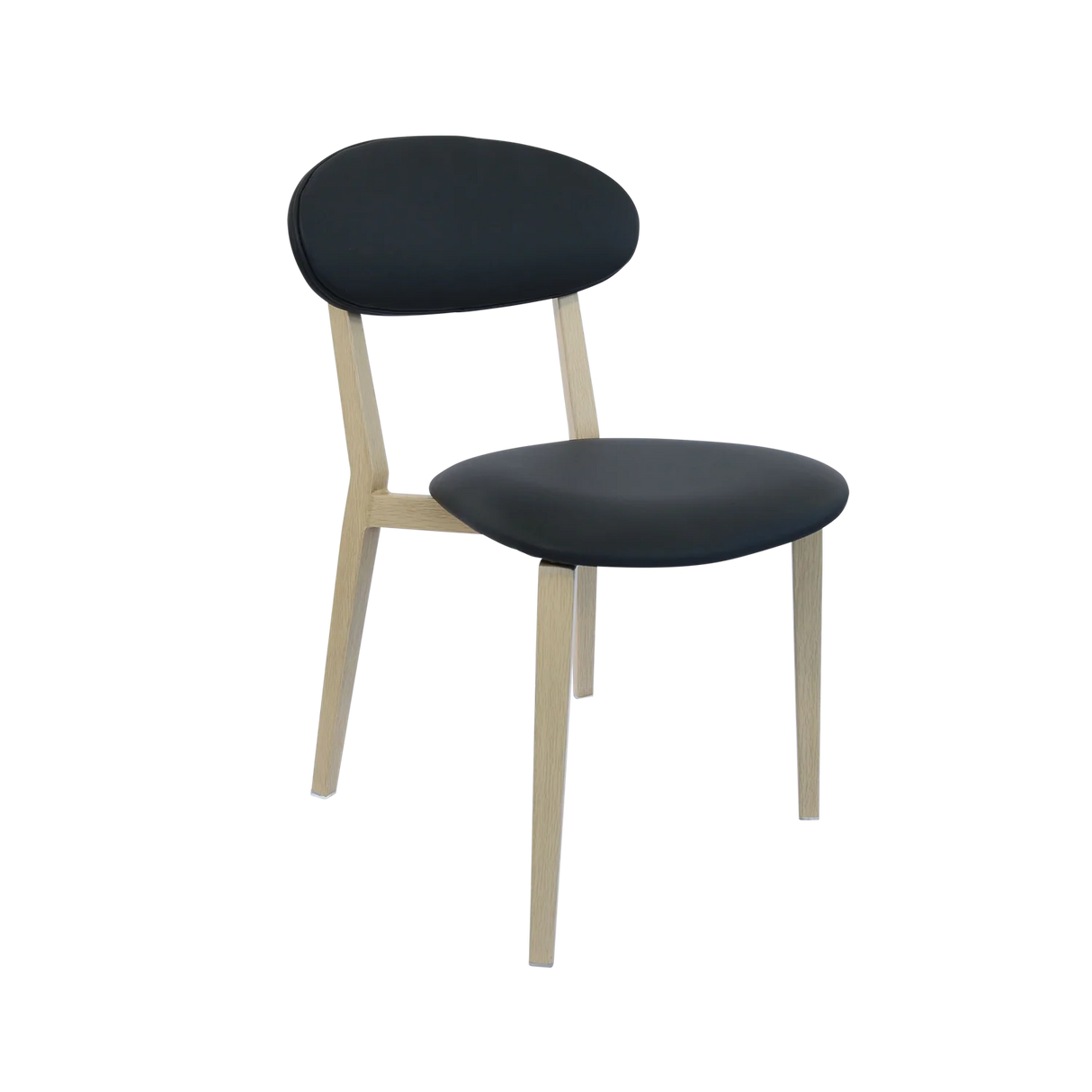FL Atlanta Vinyl Upholstered Hospitality Stackable Dining Chair