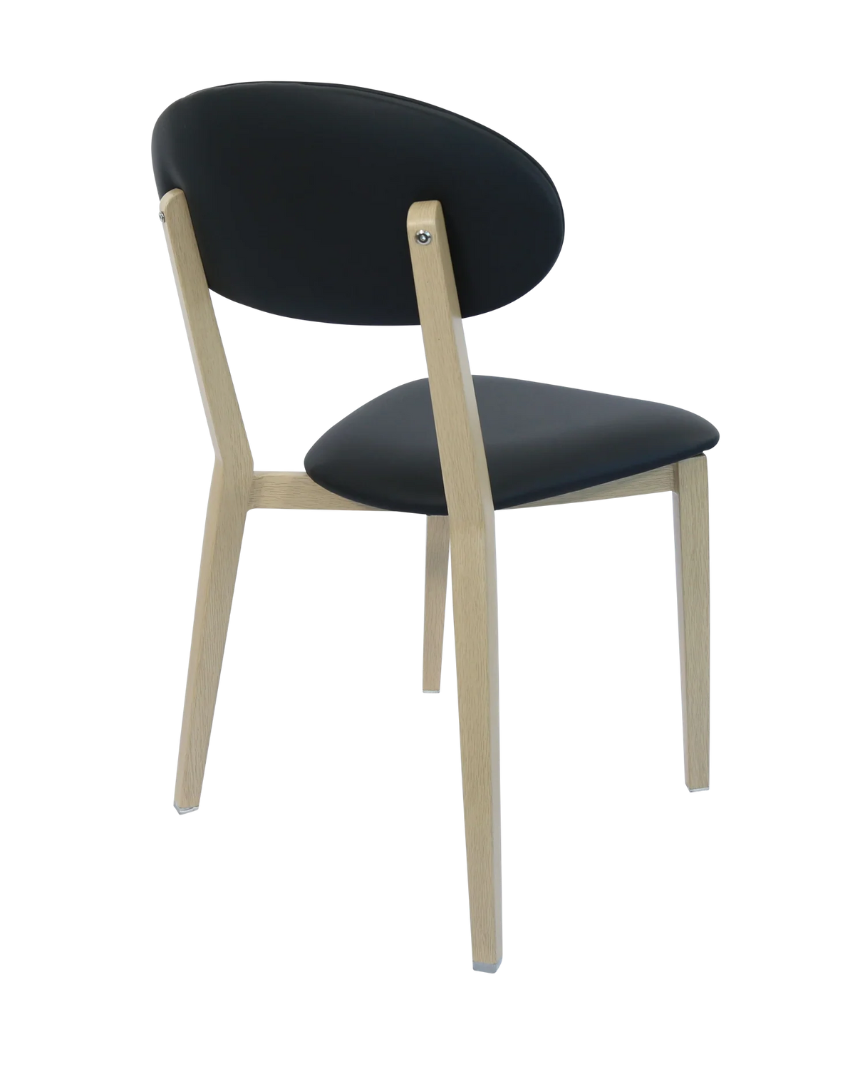 FL Atlanta Vinyl Upholstered Hospitality Stackable Dining Chair