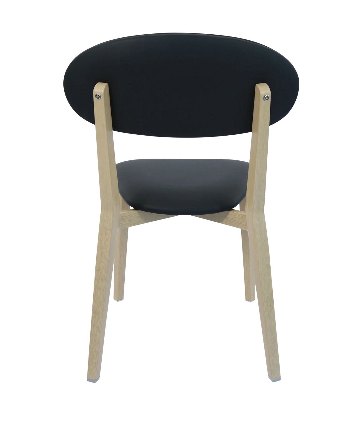FL Atlanta Vinyl Upholstered Hospitality Stackable Dining Chair