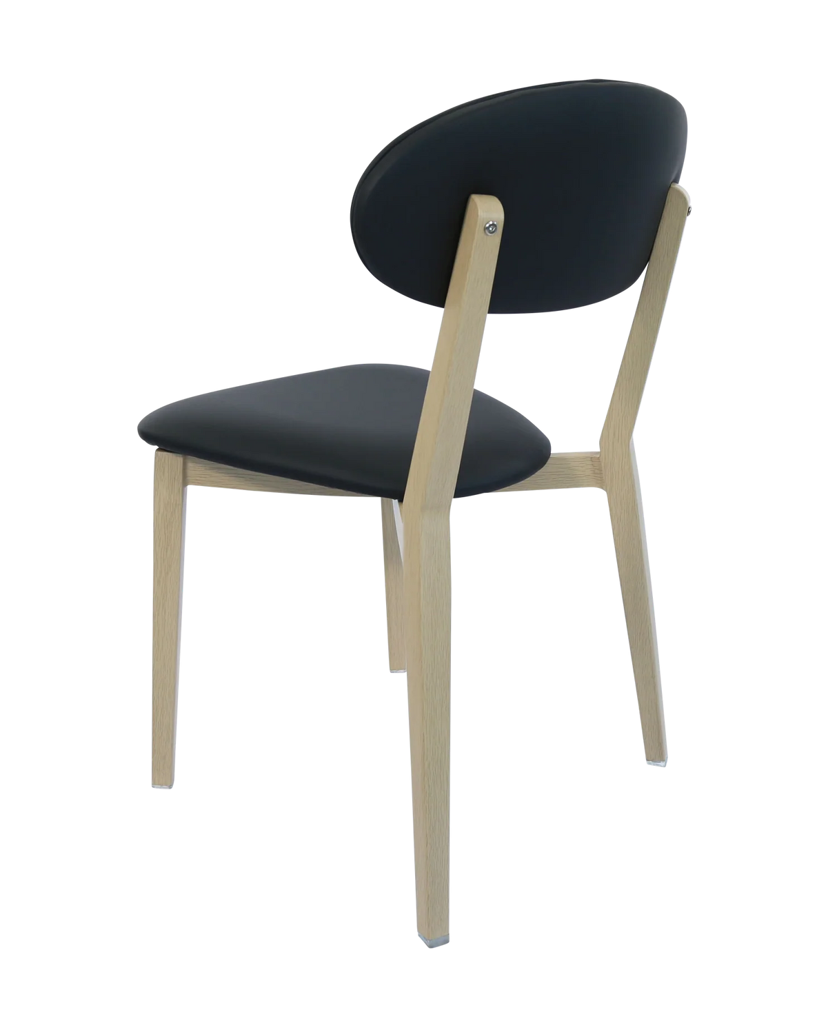 FL Atlanta Vinyl Upholstered Hospitality Stackable Dining Chair