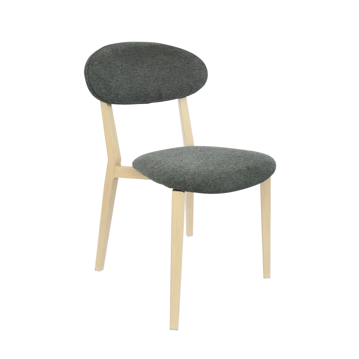 FL Atlanta Fabric Upholstered Hospitality Stackable Dining Chair