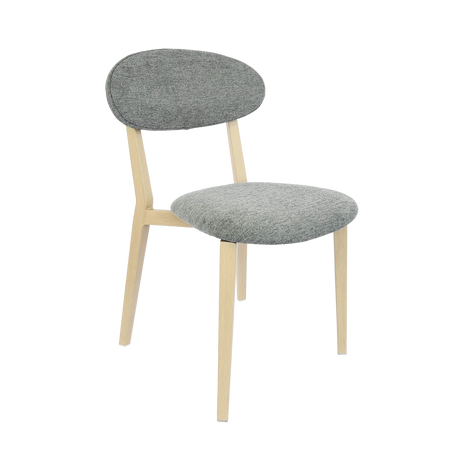 FL Atlanta Fabric Upholstered Hospitality Stackable Dining Chair