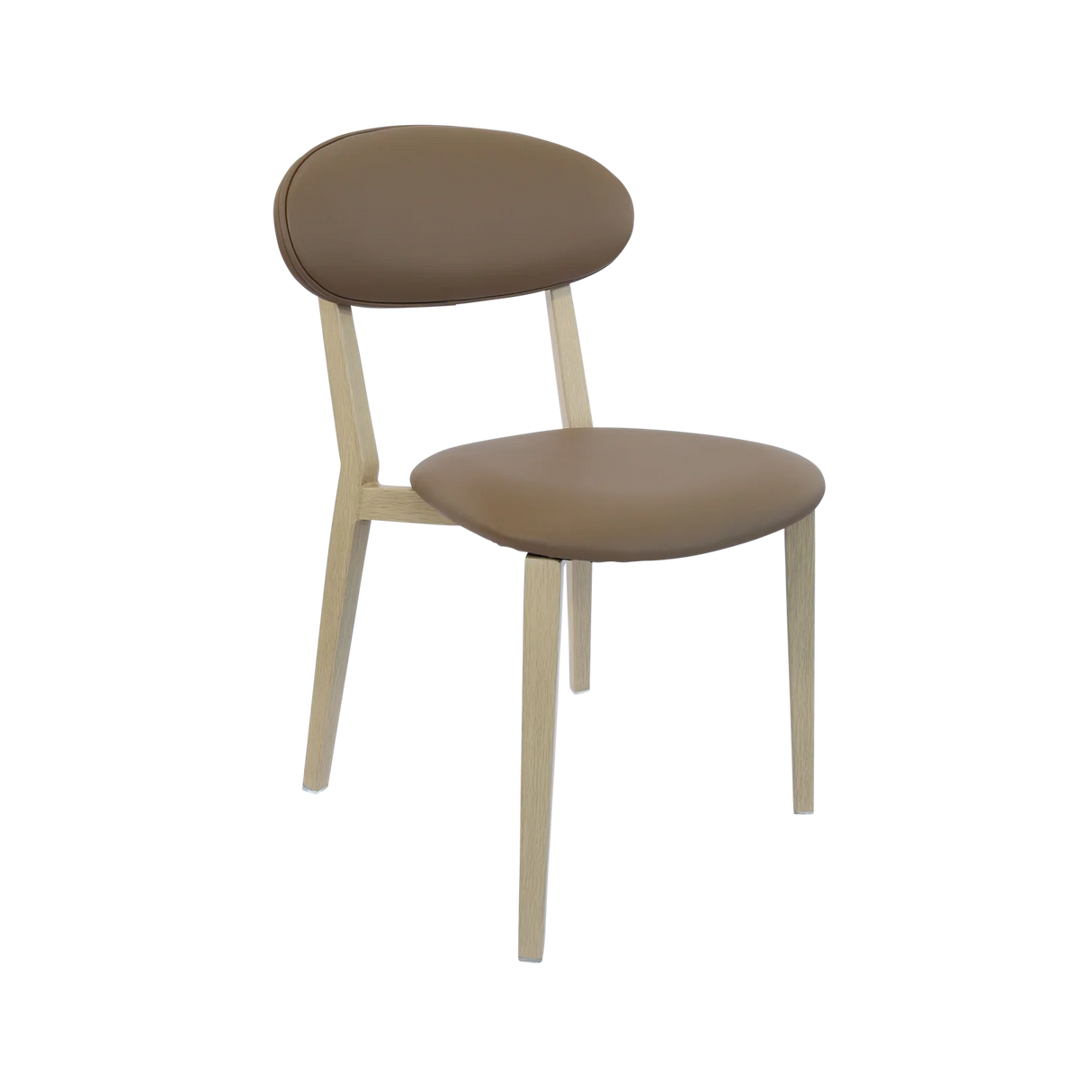 FL Atlanta Vinyl Upholstered Hospitality Stackable Dining Chair