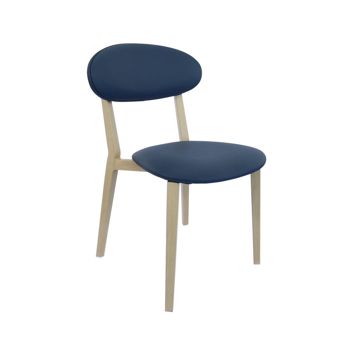 FL Atlanta Vinyl Upholstered Hospitality Stackable Dining Chair