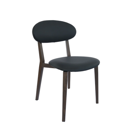 FL Atlanta Vinyl Upholstered Hospitality Stackable Dining Chair