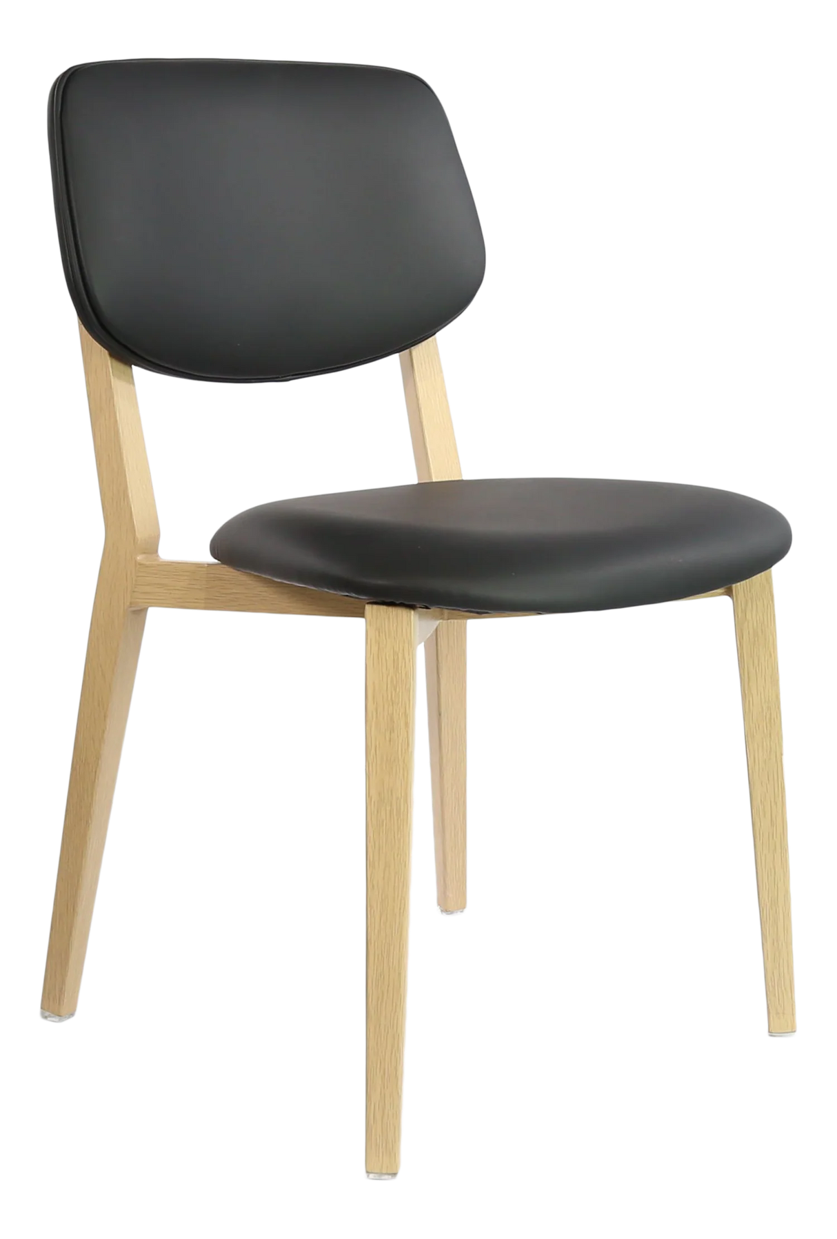 FL Atlanta Vinyl Upholstered Hospitality Stackable Dining Chair - Large