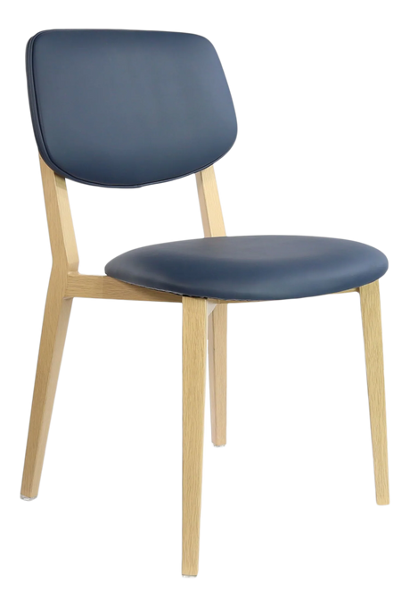 FL Atlanta Vinyl Upholstered Hospitality Stackable Dining Chair - Large