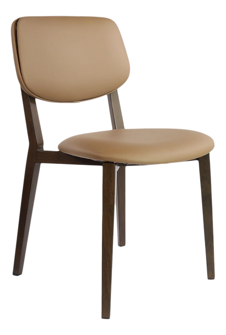 FL Atlanta Vinyl Upholstered Hospitality Stackable Dining Chair - Large