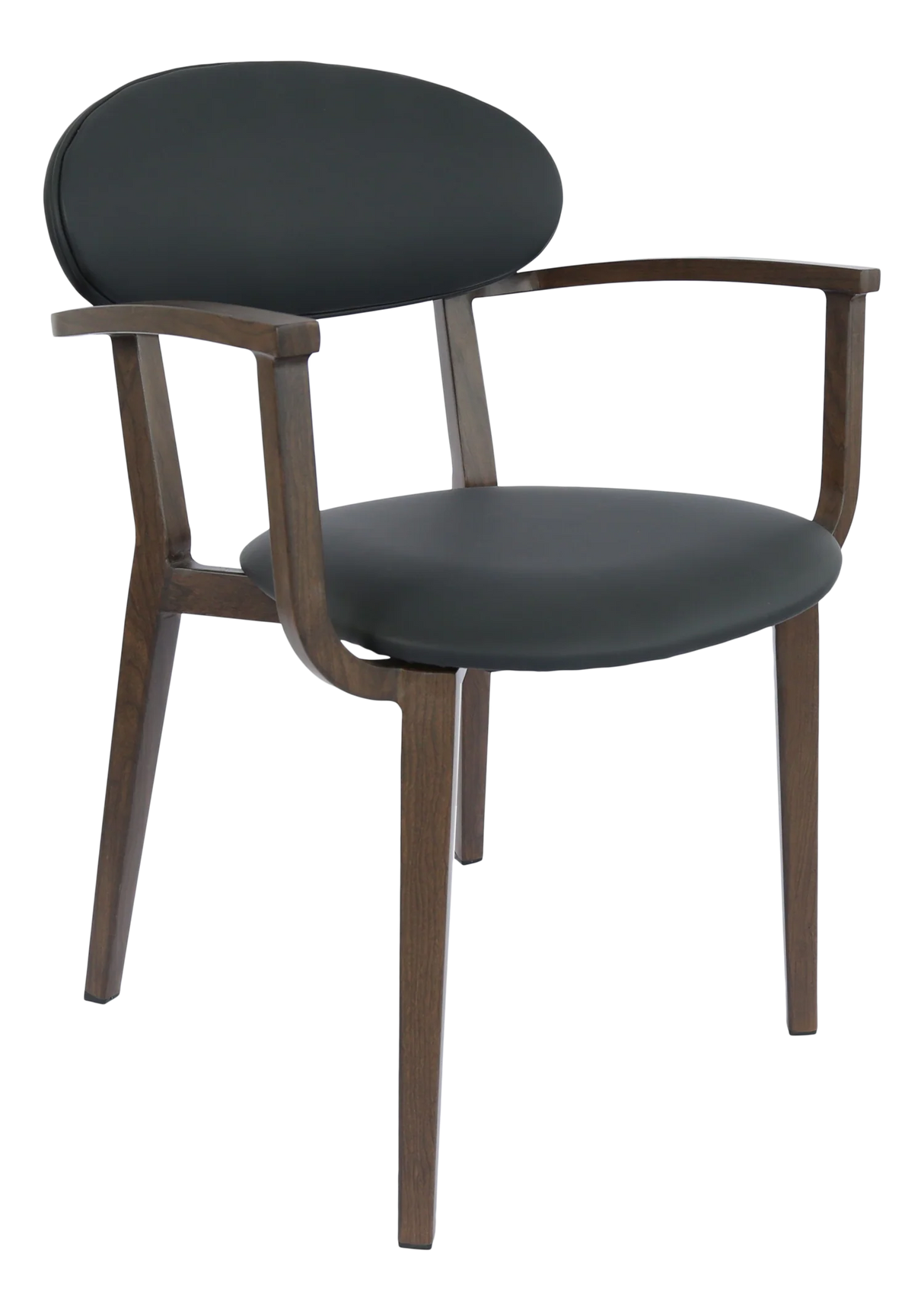 FL Atlanta Vinyl Upholstered Hospitality Stackable Dining Armchair
