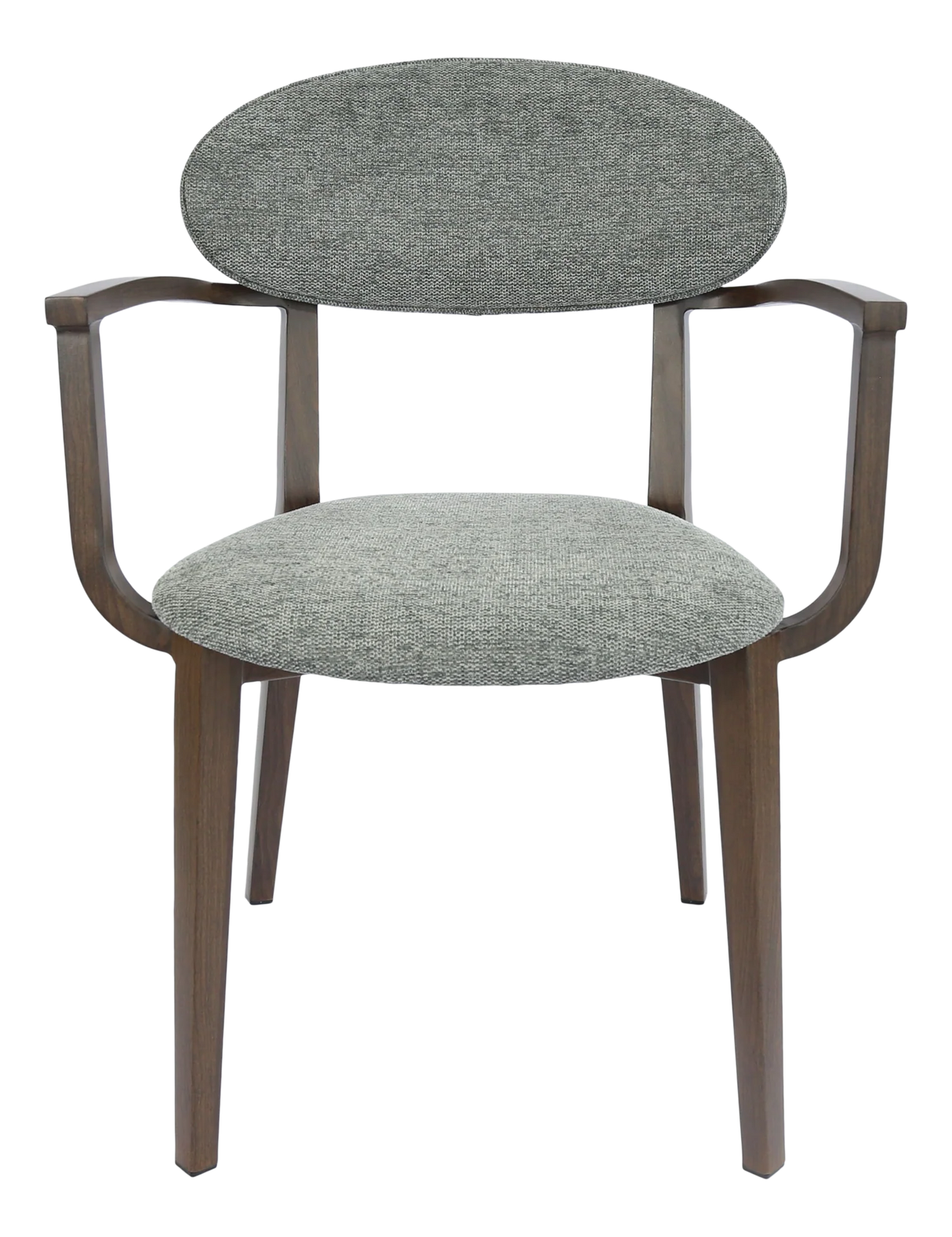 FL Atlanta Fabric Upholstered Hospitality Stackable Dining Armchair