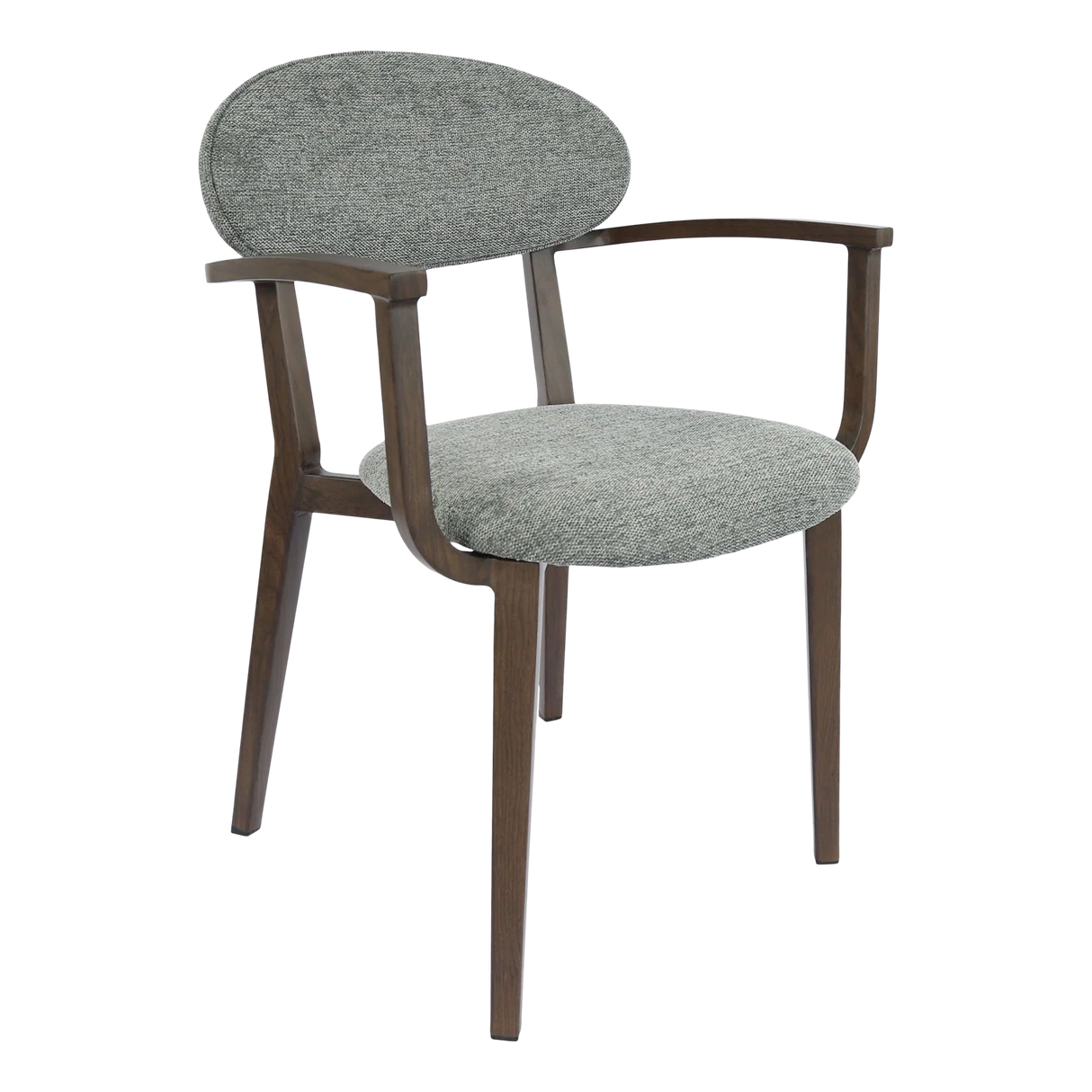 FL Atlanta Fabric Upholstered Hospitality Stackable Dining Armchair