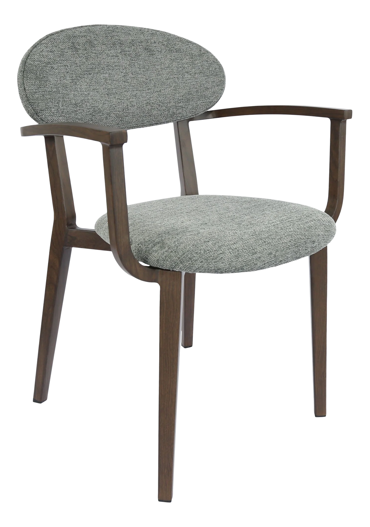 FL Atlanta Fabric Upholstered Hospitality Stackable Dining Armchair