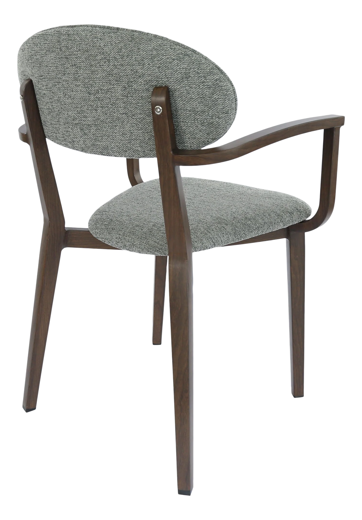 FL Atlanta Fabric Upholstered Hospitality Stackable Dining Armchair