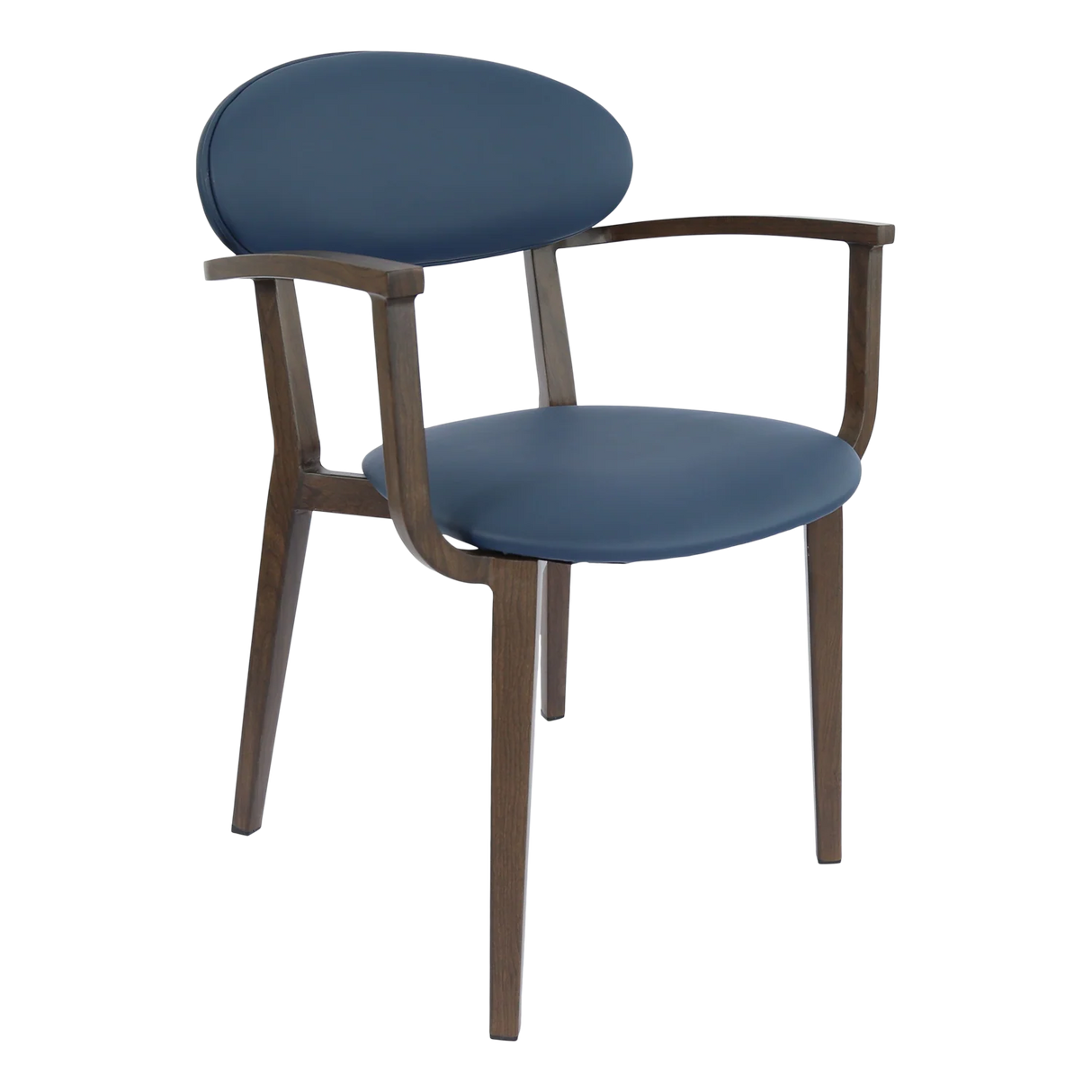 FL Atlanta Vinyl Upholstered Hospitality Stackable Dining Armchair