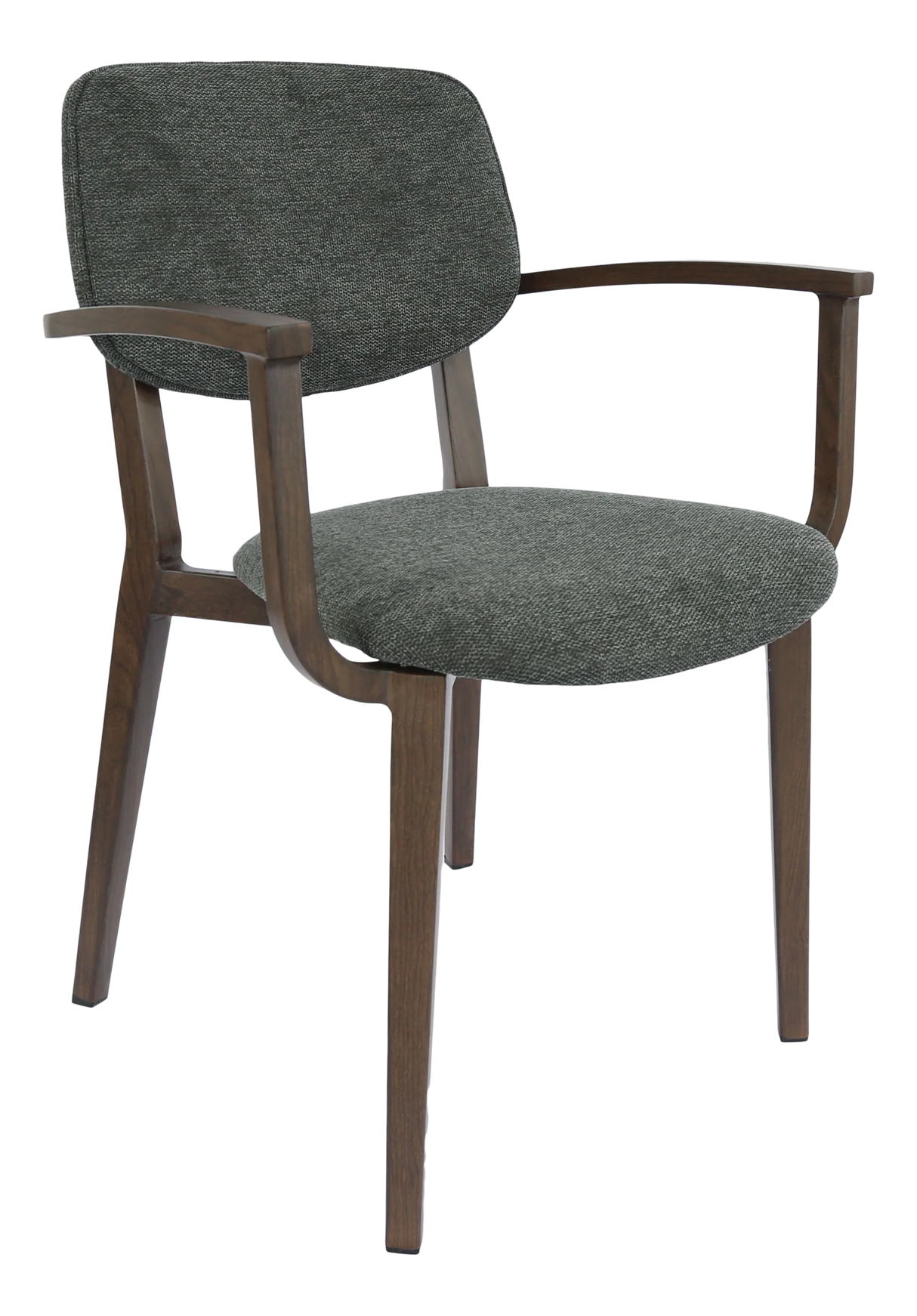 FL Atlanta Fabric Upholstered Hospitality Stackable Dining Armchair - Large