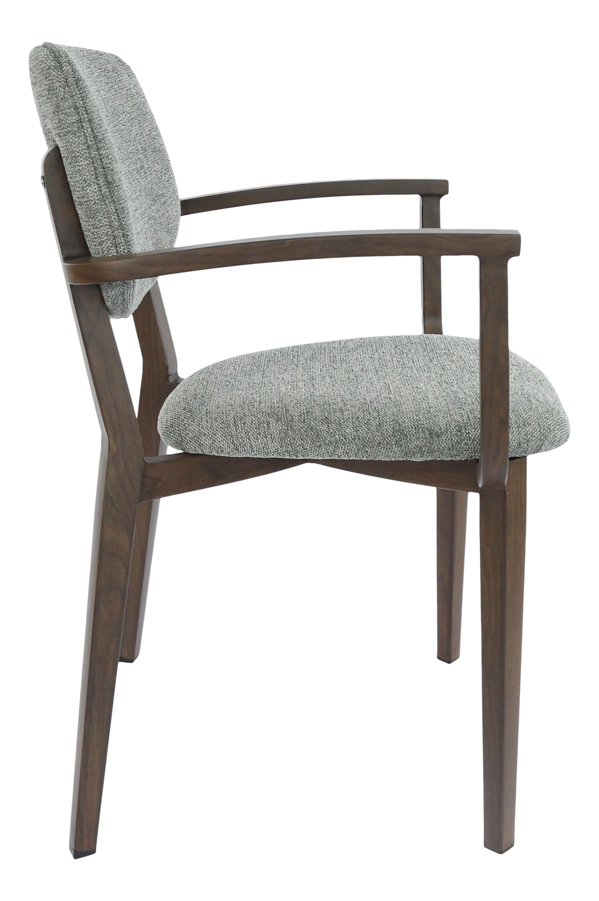 FL Atlanta Fabric Upholstered Hospitality Stackable Dining Armchair - Large
