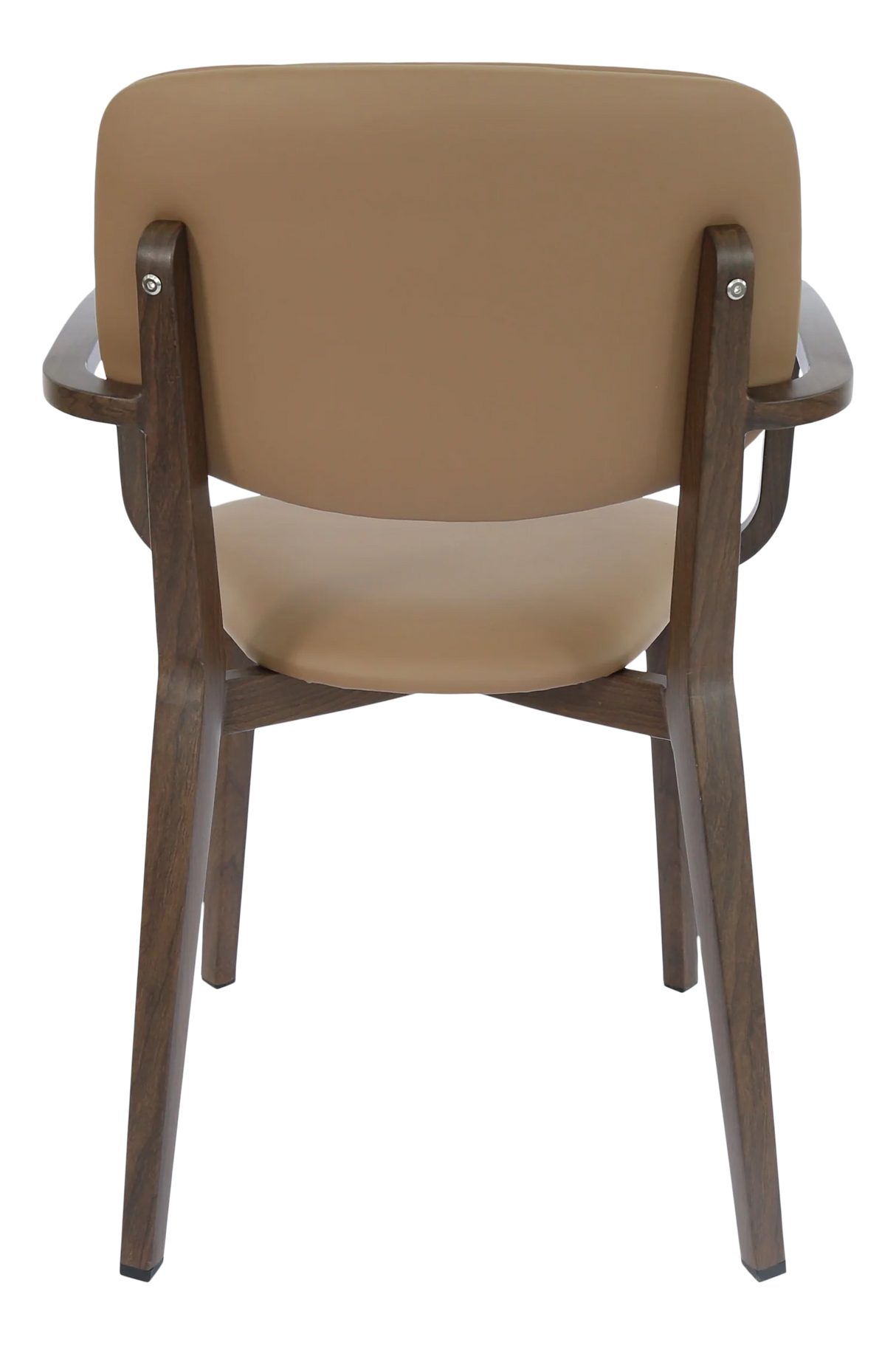 FL Atlanta Vinyl Upholstered Hospitality Stackable Dining Armchair - Large