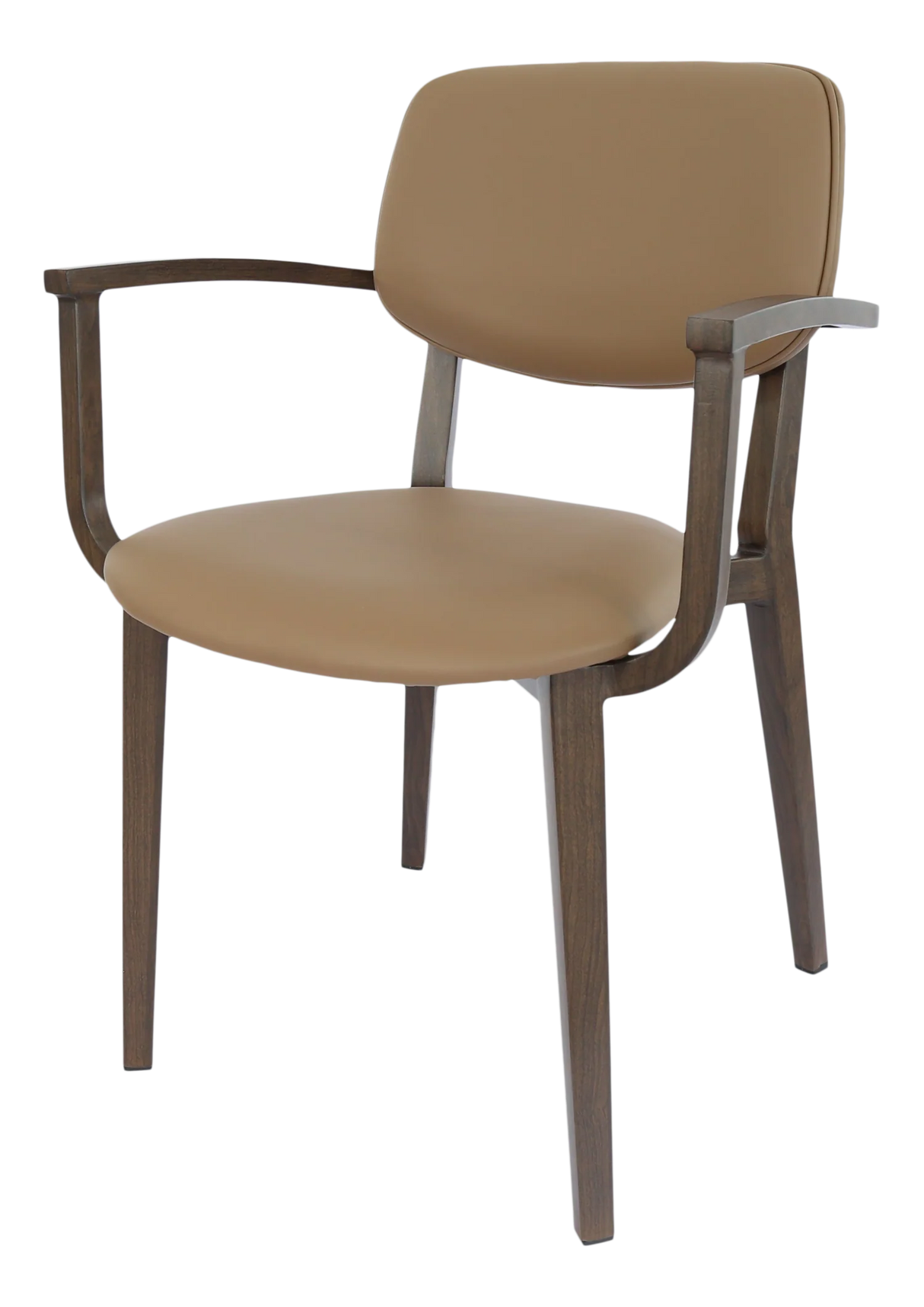 FL Atlanta Vinyl Upholstered Hospitality Stackable Dining Armchair - Large