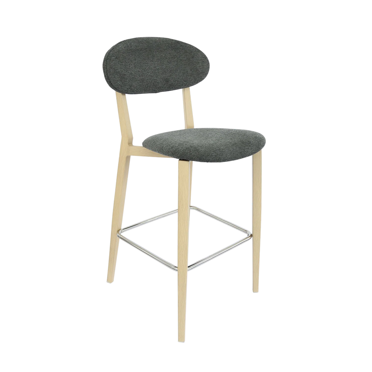 FL Atlanta Upholstered Aluminium Frame Hospitality Barstool