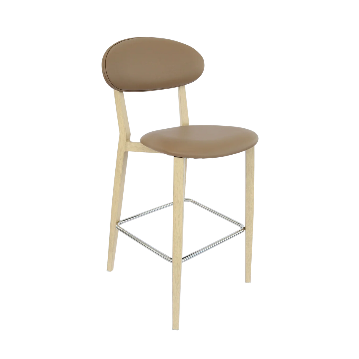 FL Atlanta Upholstered Aluminium Frame Hospitality Barstool
