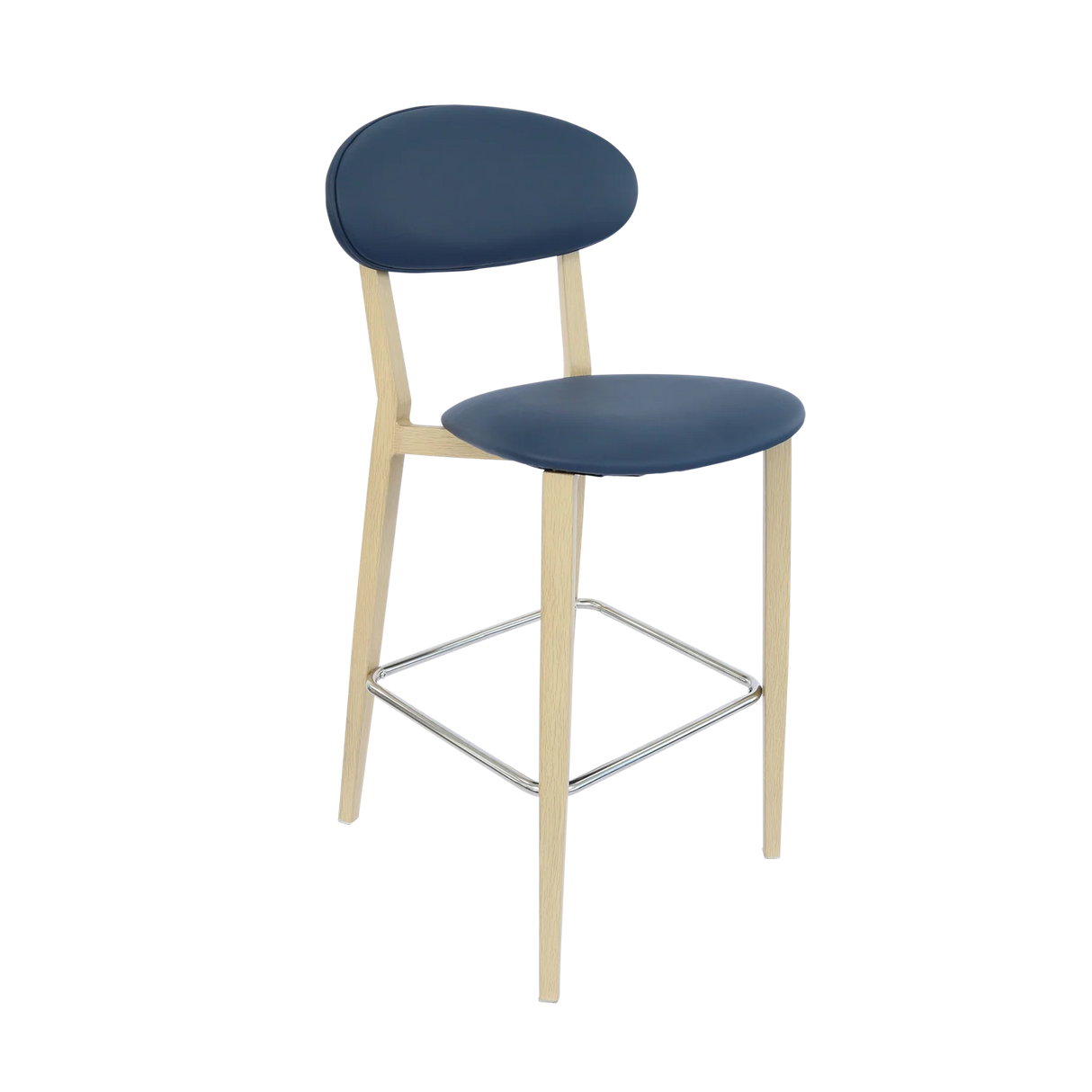 FL Atlanta Upholstered Aluminium Frame Hospitality Barstool