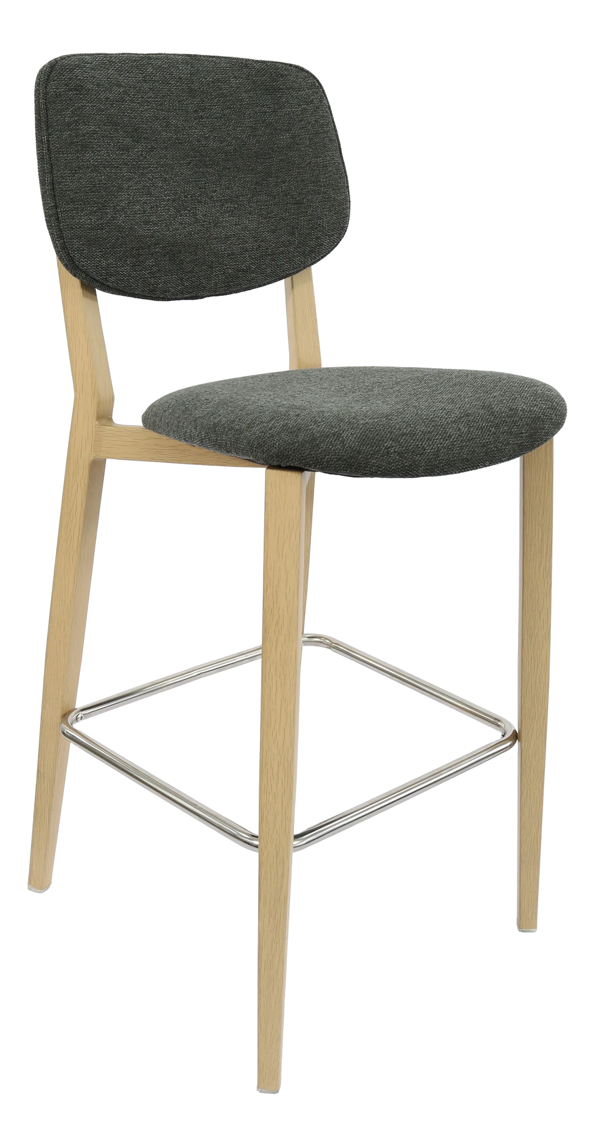 FL Atlanta Upholstered Aluminium Frame Hospitality Barstool - Large