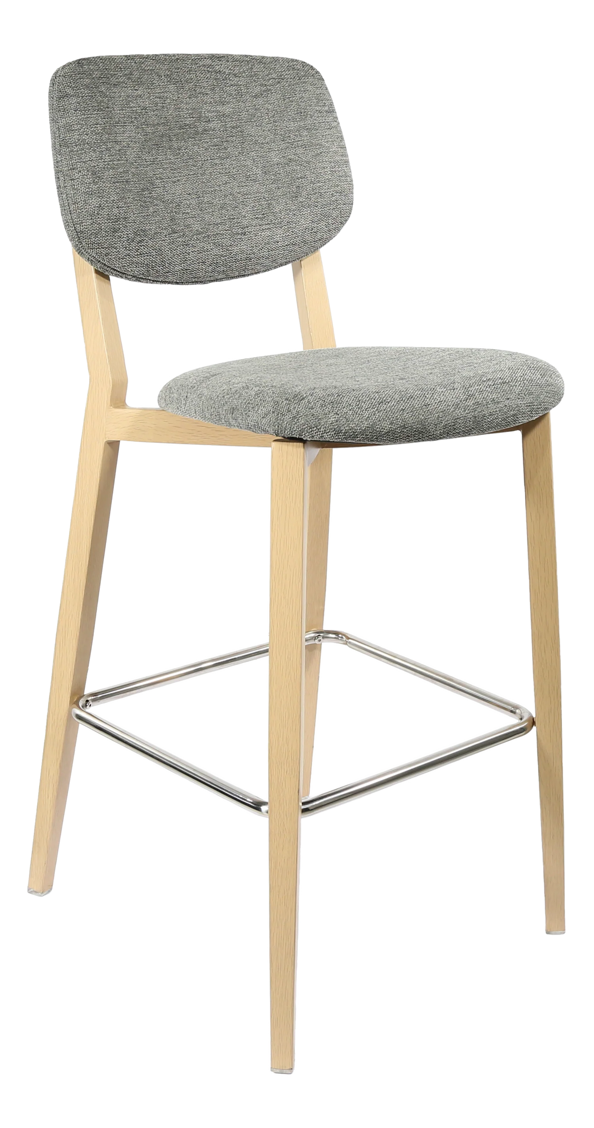 FL Atlanta Upholstered Aluminium Frame Hospitality Barstool - Large