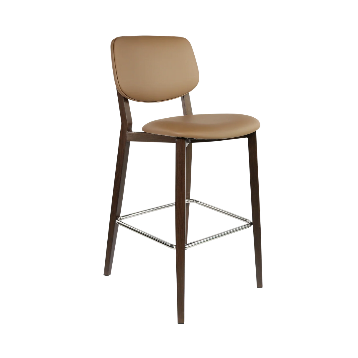 FL Atlanta Upholstered Aluminium Frame Hospitality Barstool - Large