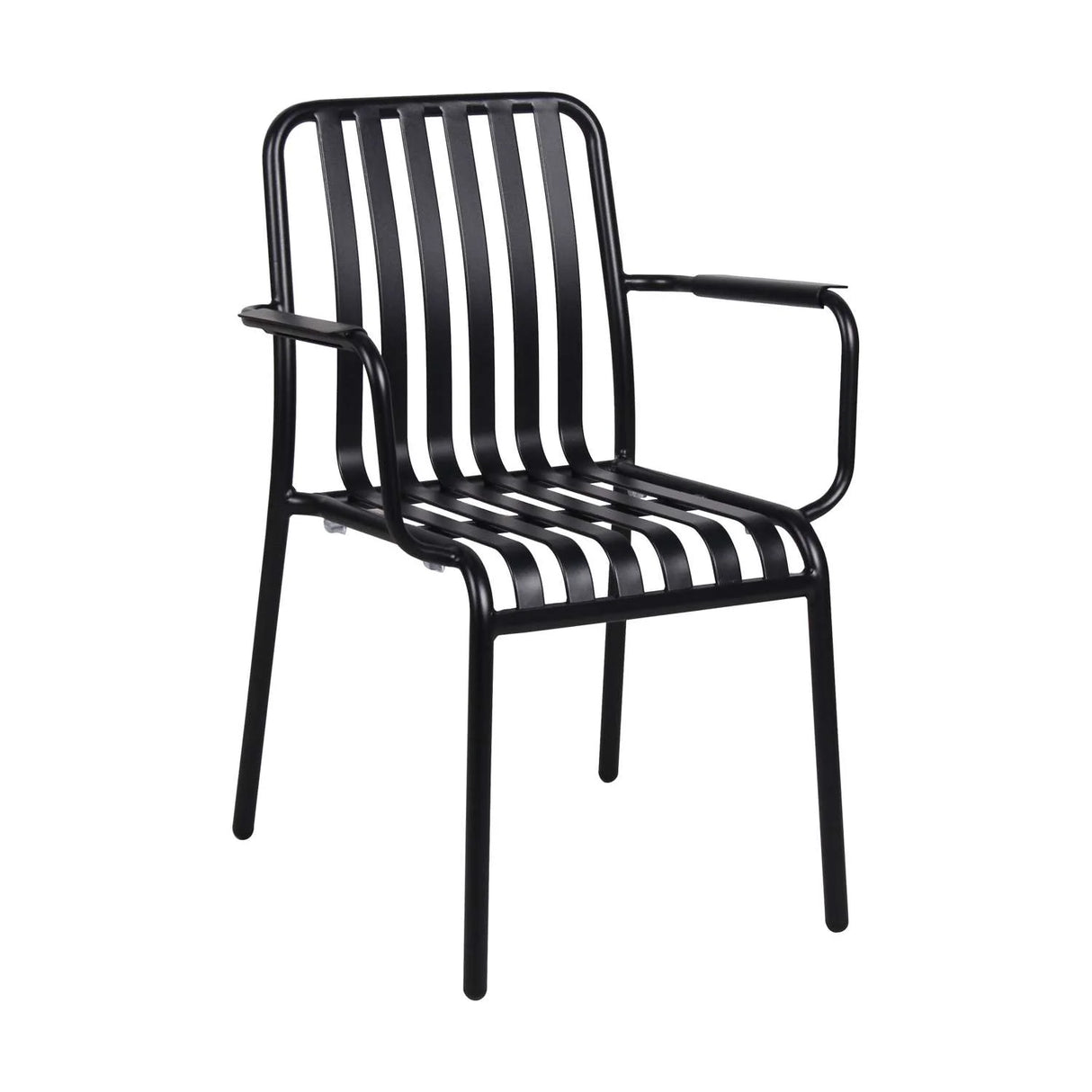 FL Bordeaux Aluminium Hospitality Stackable Outdoor Armchair
