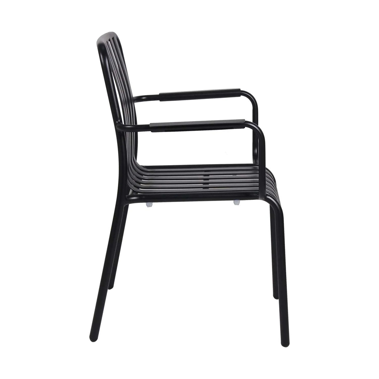 FL Bordeaux Aluminium Hospitality Stackable Outdoor Armchair