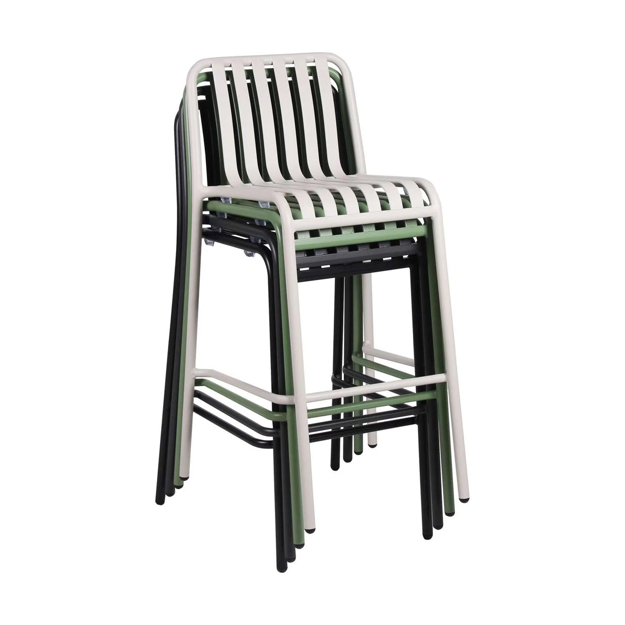 FL Boardeaux Aluminium Stackable Hospitality Outdoor Barstool