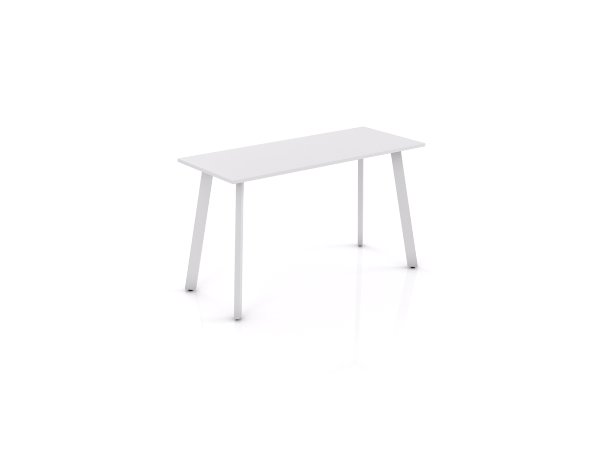 OL Flare Bar Leaner High Table – White Top