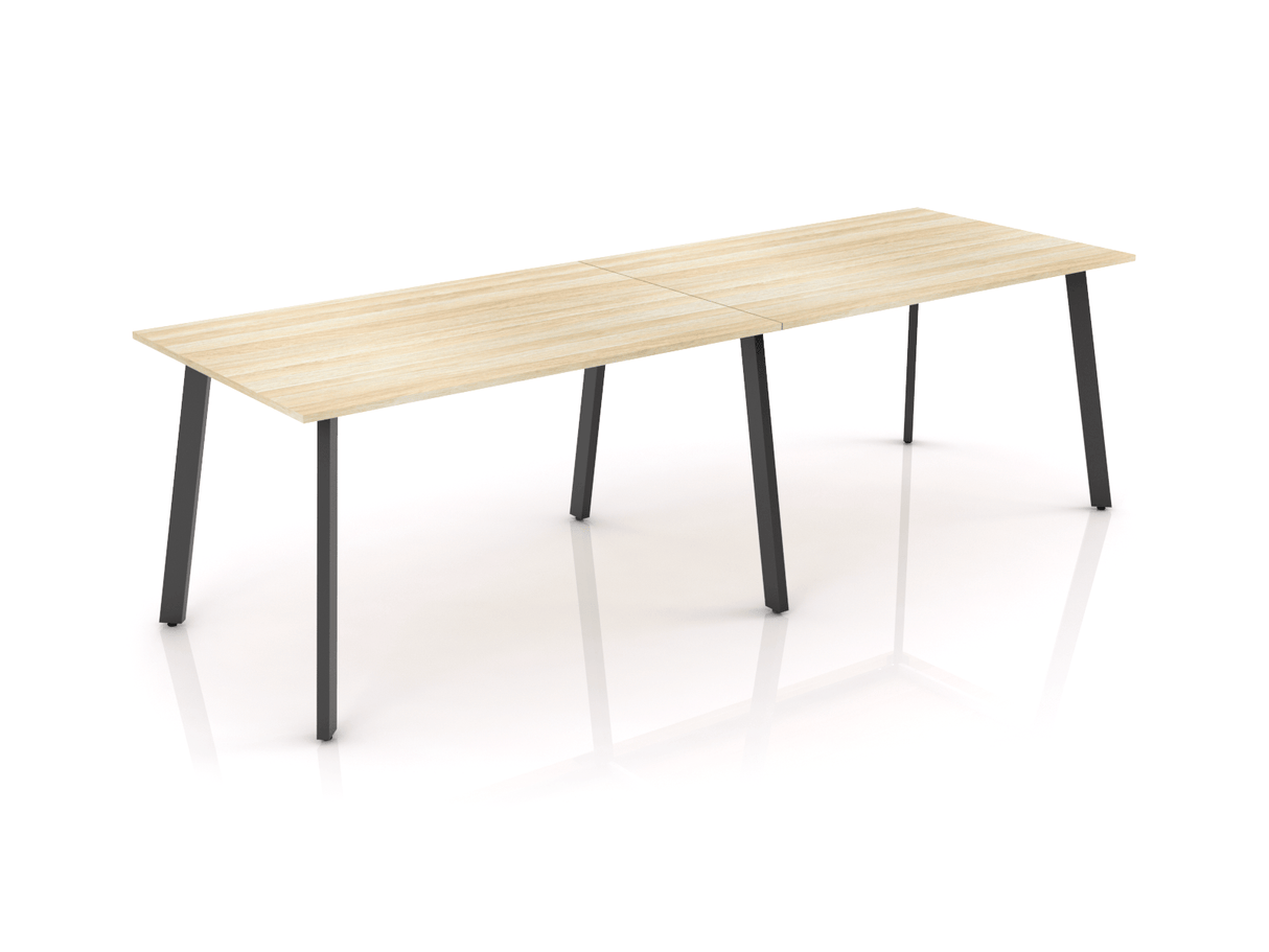 OL Flare Bar Leaner High Table – Oak Top