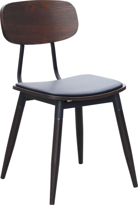 FL Austin Vinyl Seat Steel Legs Hospitality Dining Chair