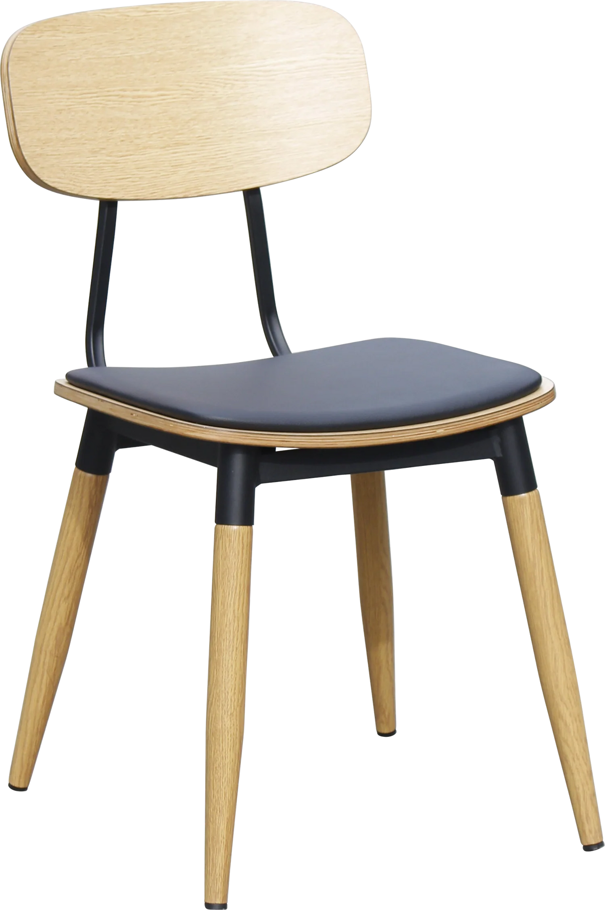 FL Austin Vinyl Seat Steel Legs Hospitality Dining Chair