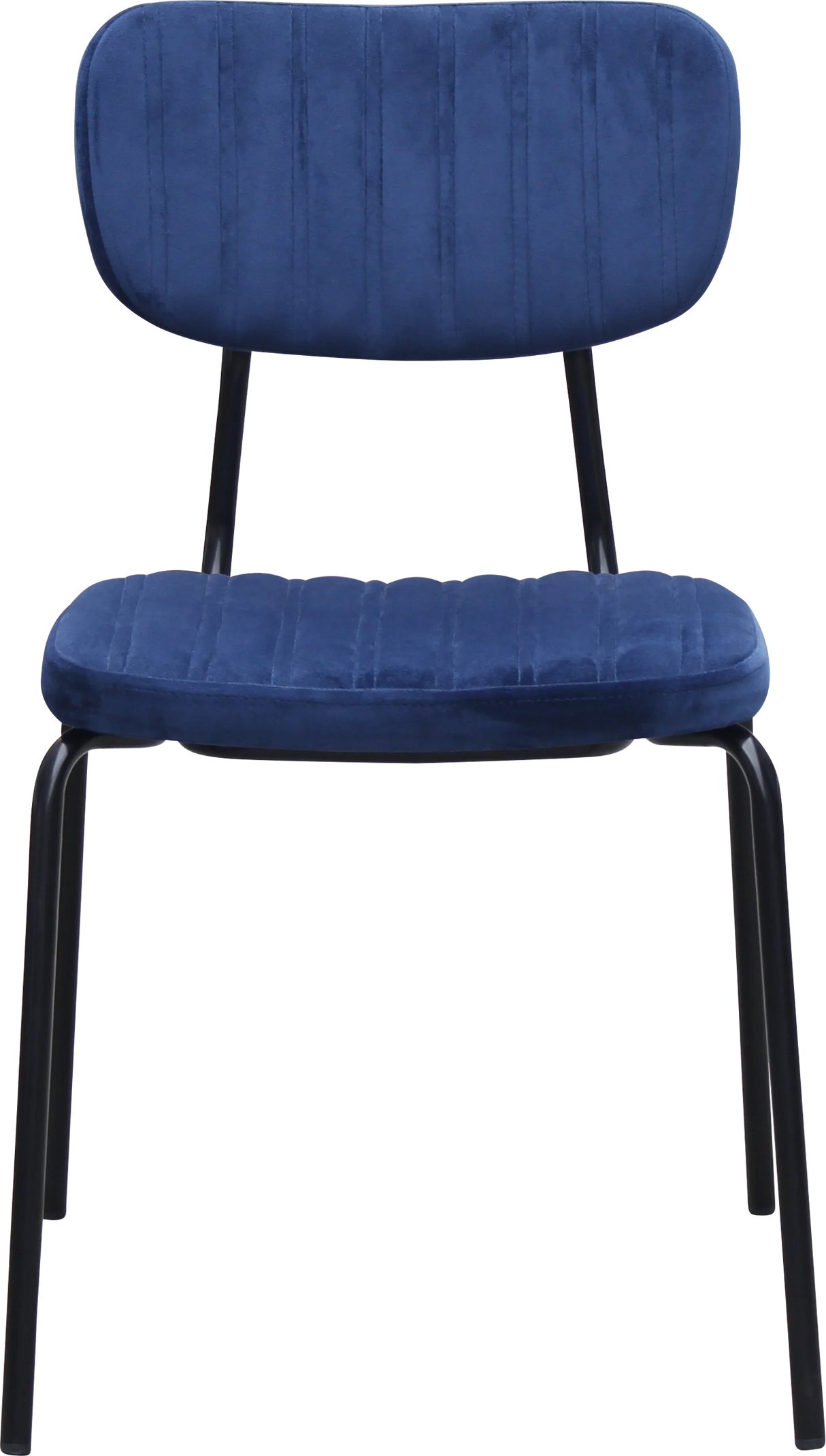 FL Tiramisu Velvet Upholstered Black Leg Hospitality Function Chair