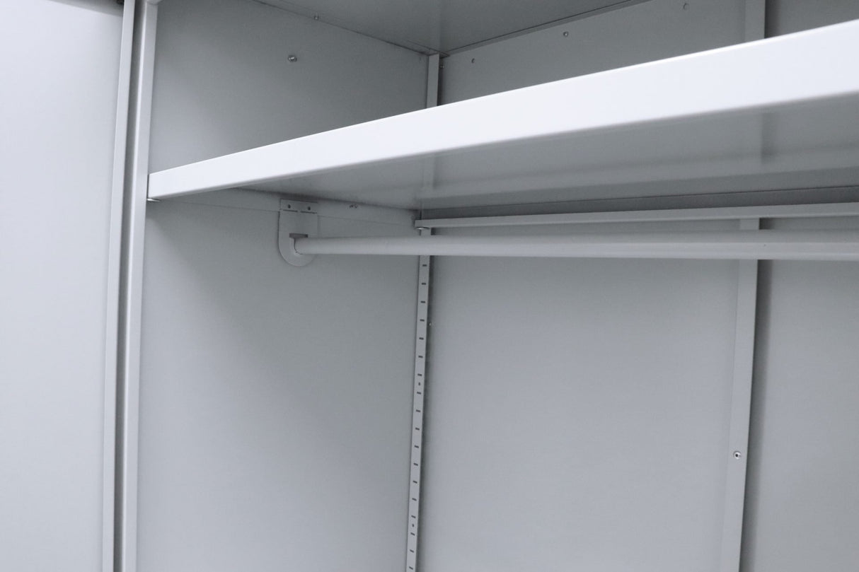 RL GO Steel Shelf with Hanging Rail for Go Steel Cupboard