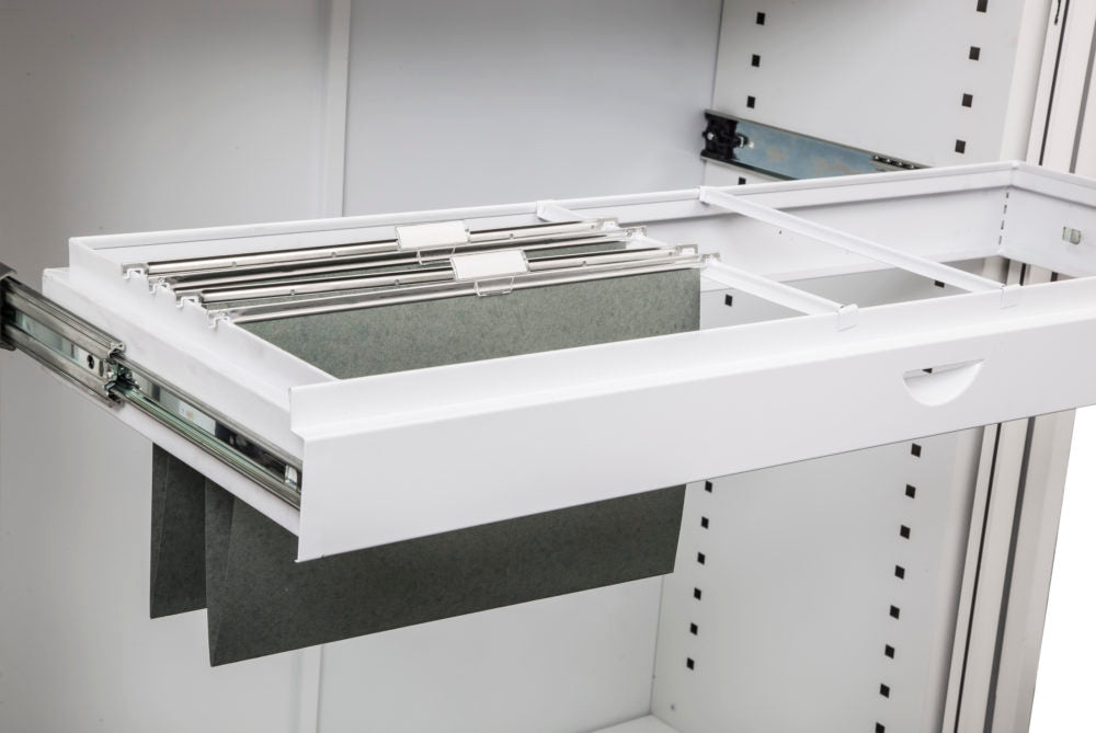 RL GO Tambour 1200W Wide Sliding Door Cupboard