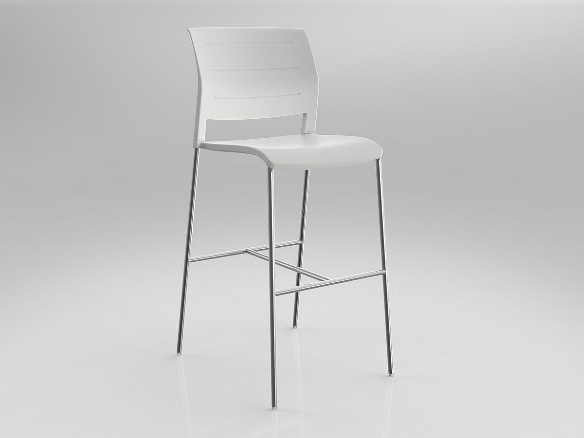 OL Game Chrome Leg Barstool