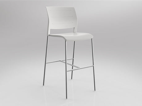OL Game Chrome Leg Barstool