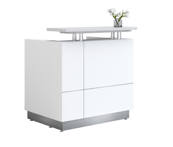 GP Receptionist Small Reception Counter