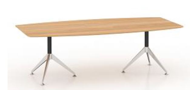 GP Potenza 2 Leg Boardroom Table