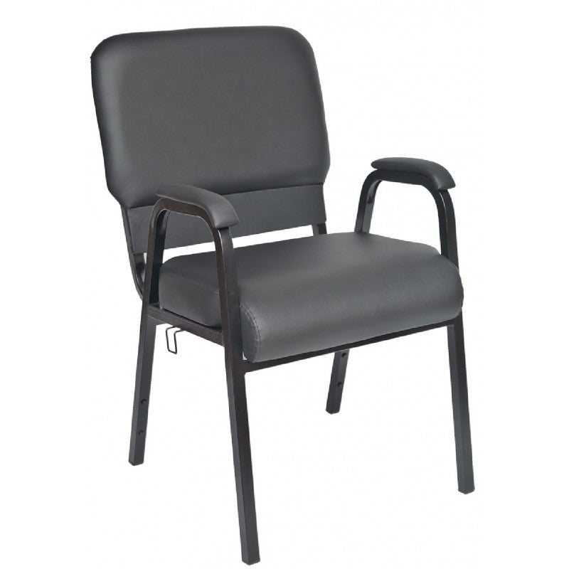 MA Grace Fabric or PU Leather Upholstered  Linkable 4 Leg Armchair