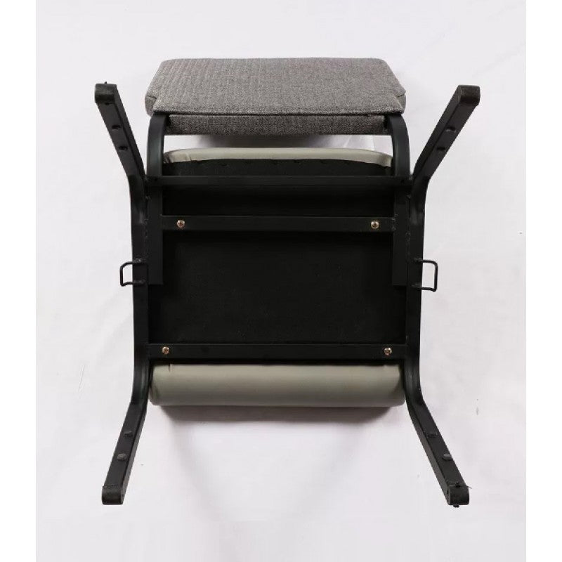 MA Grace Fabric or PU Leather Upholstered  Linkable 4 Leg Armchair