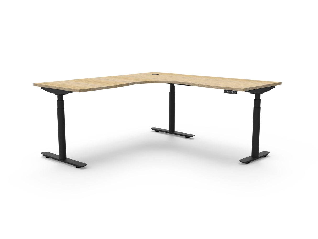 RL Halo Plus Motorized Height Adjustable Corner Desk