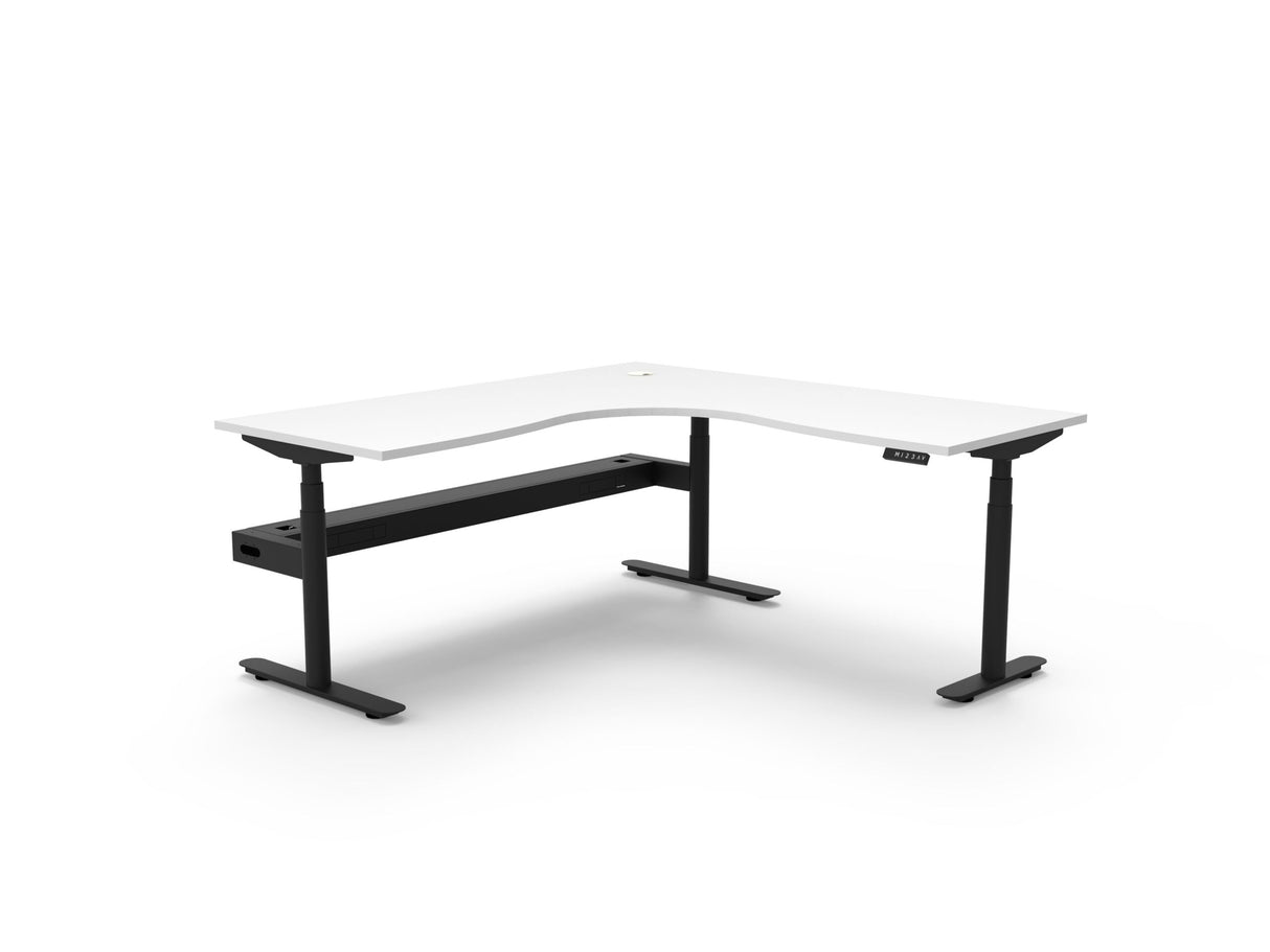 RL Halo Plus Motorized Height Adjustable Corner Desk