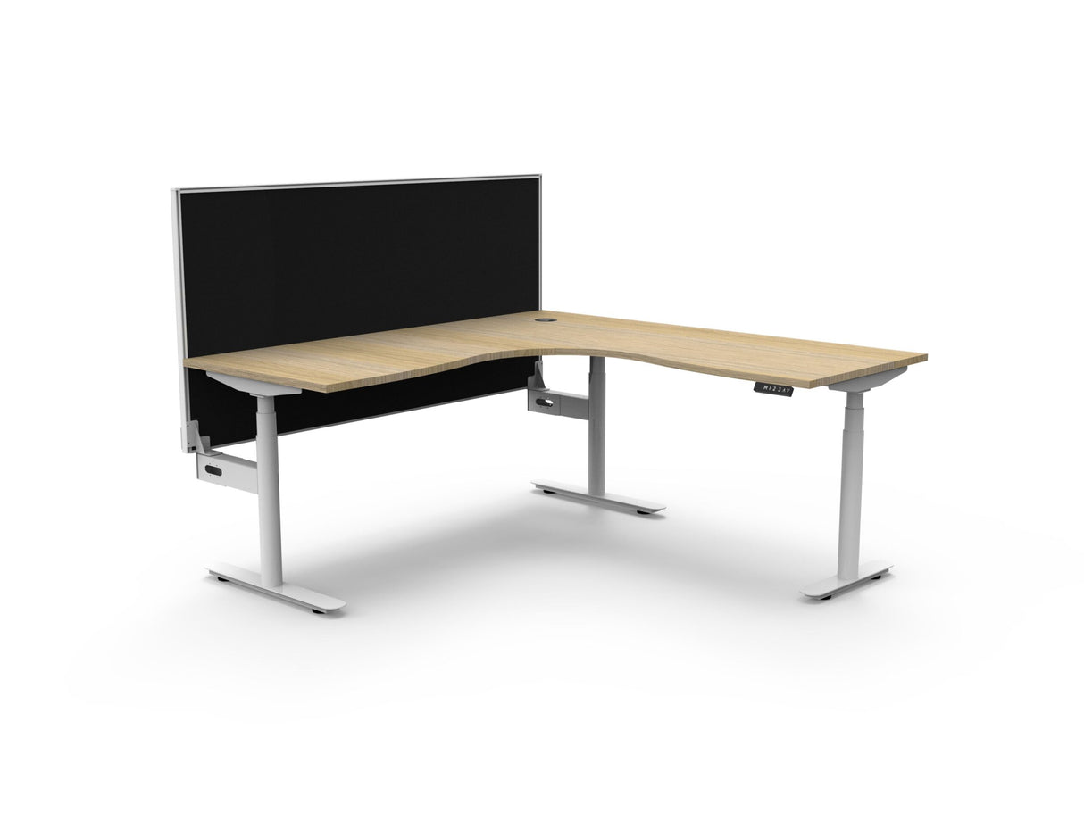 RL Halo Plus Motorized Height Adjustable Corner Workstation